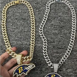 Gold and Silver Men's Chain Necklace